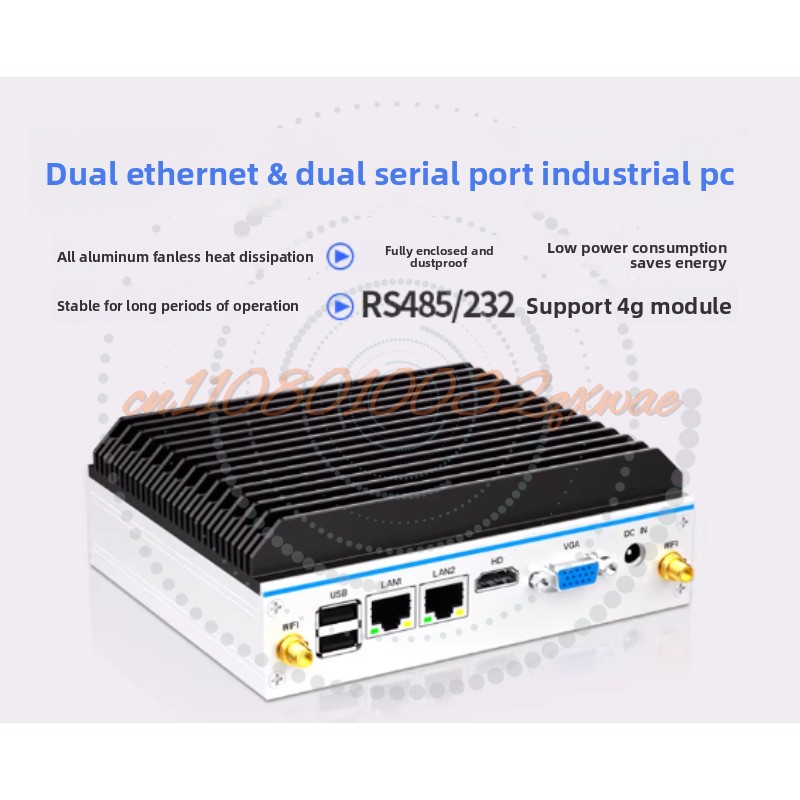 Fanless Industrial Pc Rs485 Core I7 - Mini-Industrie-PC - Quad-Core N100/J1900/J6412, 12. Generation
