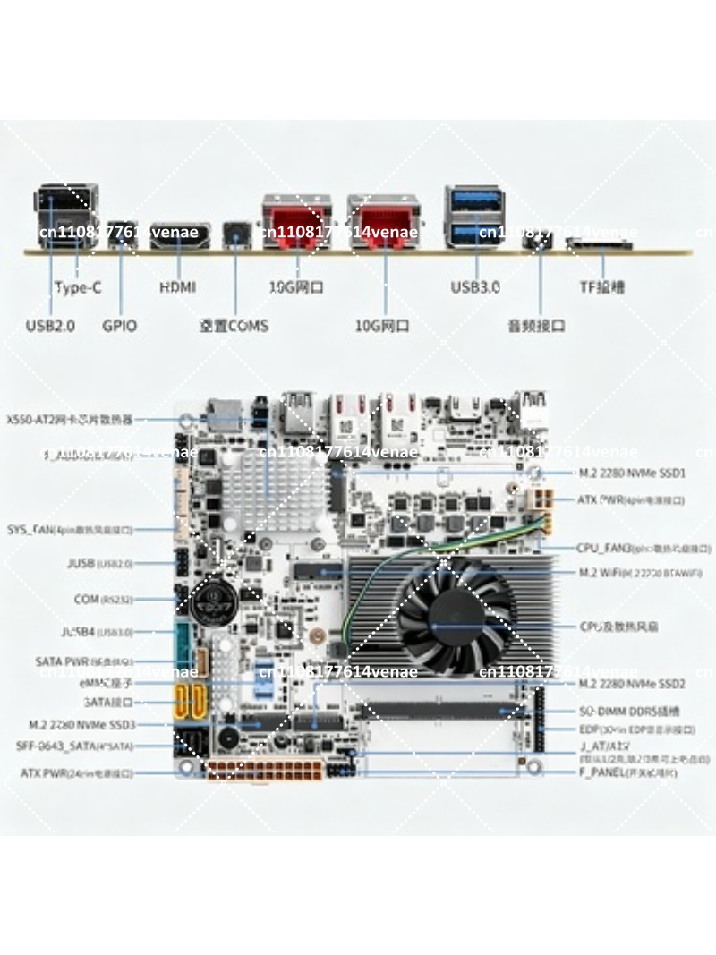 NAS-Motherboard mit 8 Einschüb – Nas Motherboard 8 Sata Mini Itx Bewertung und Preis