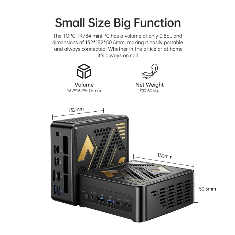 TOPC OCuLink Mini-PC Ryzen 7 7 – Amd Ryzen 7 7840Hs Mini Pc Bewertung und Preis