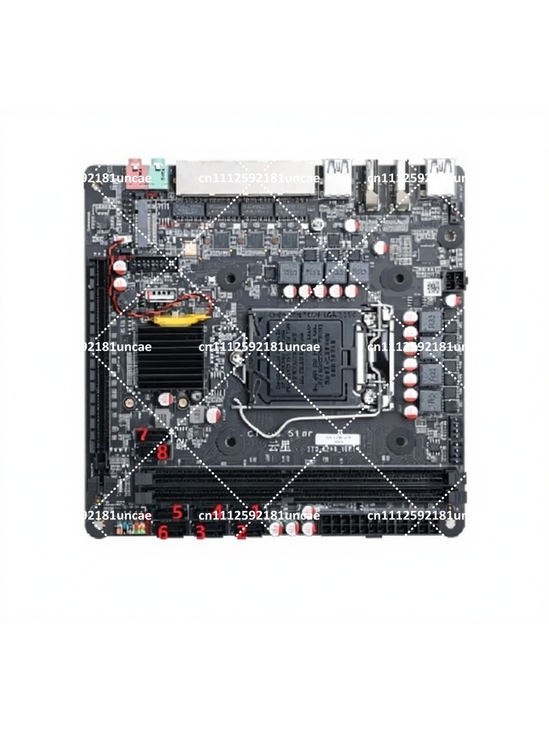 Mini-ITX-Motherboard für 8. un – Nas Motherboard 8 Sata Mini Itx Bewertung und Preis
